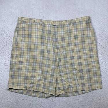 Nat Nast Nat Nast Shorts Mens 42 Beige Color Plaid