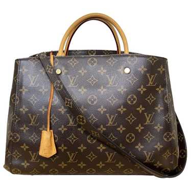 Louis Vuitton Montaigne leather handbag