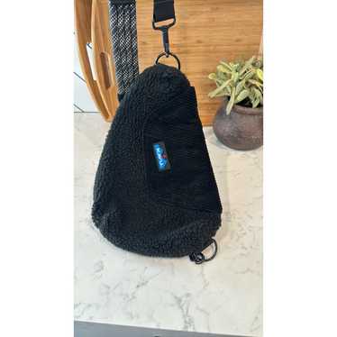 KAVU Rope Fleece Bag Sling Crossbody Sherpa Backp… - image 1