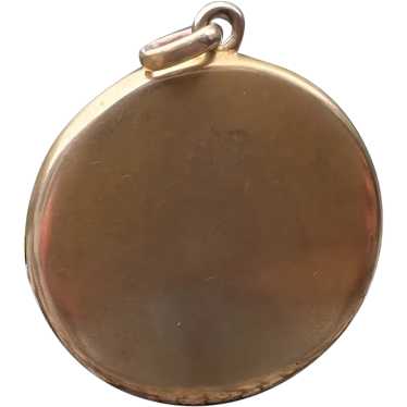 Victorian 10k Yellow Gold Round Locket