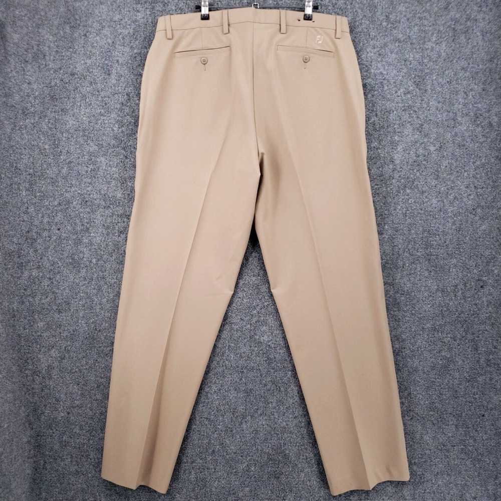 Footjoy Mens Beige Stretch Golf Pants with Straig… - image 2