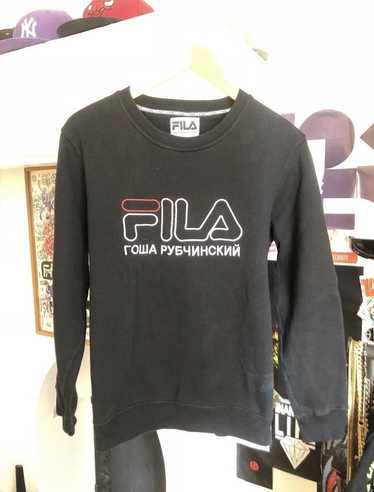 Fila × Gosha Rubchinskiy Black Crewneck SS17 GOSH… - image 1