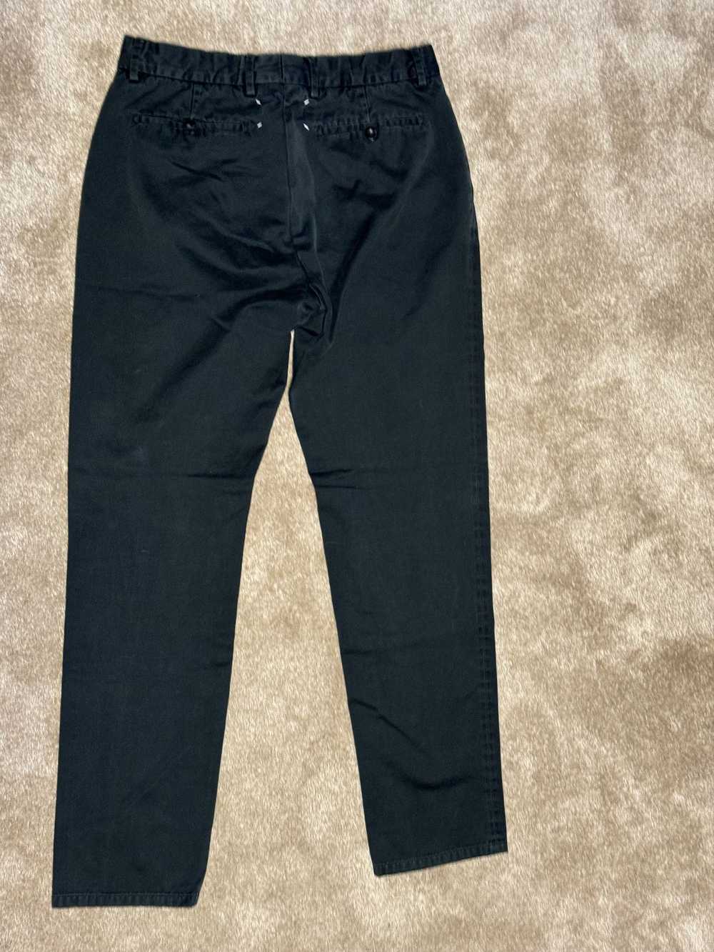 Maison Margiela Margiela cotton chinos in black - image 2