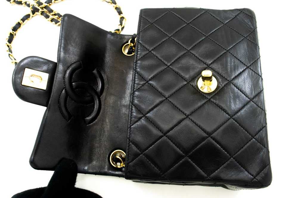 Chanel Timeless Black Leather Shoulder Bag (Pre-O… - image 12