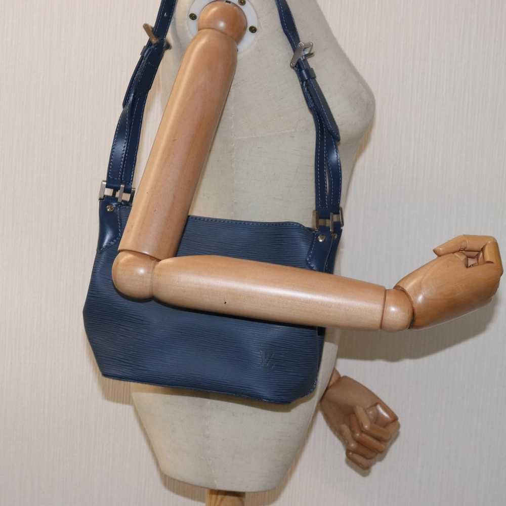 Louis Vuitton Mandala Blue Leather Shoulder Bag (… - image 6