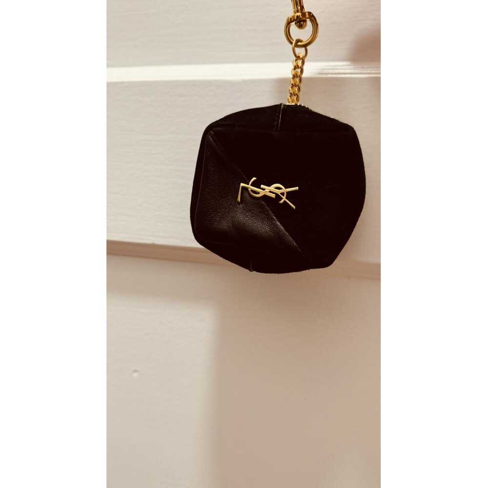 Saint Laurent Leather key ring - image 2