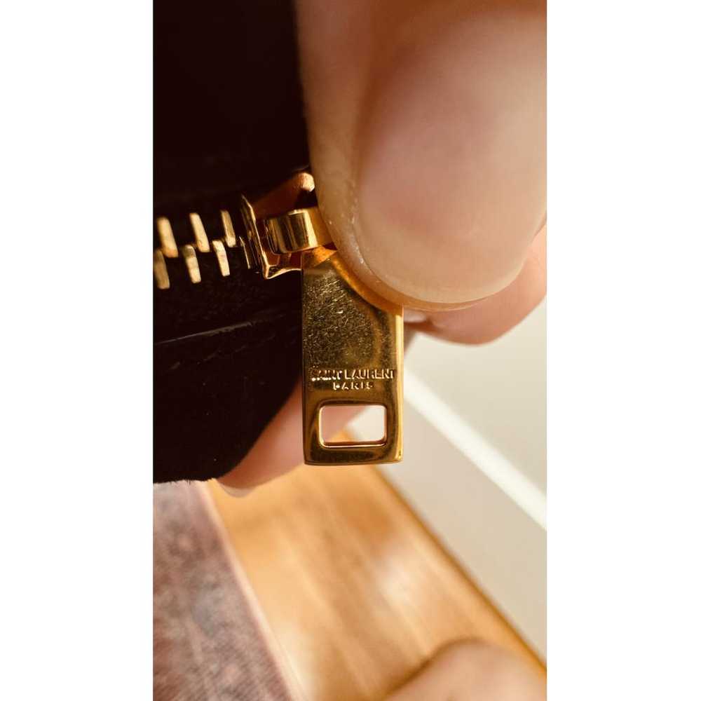 Saint Laurent Leather key ring - image 5