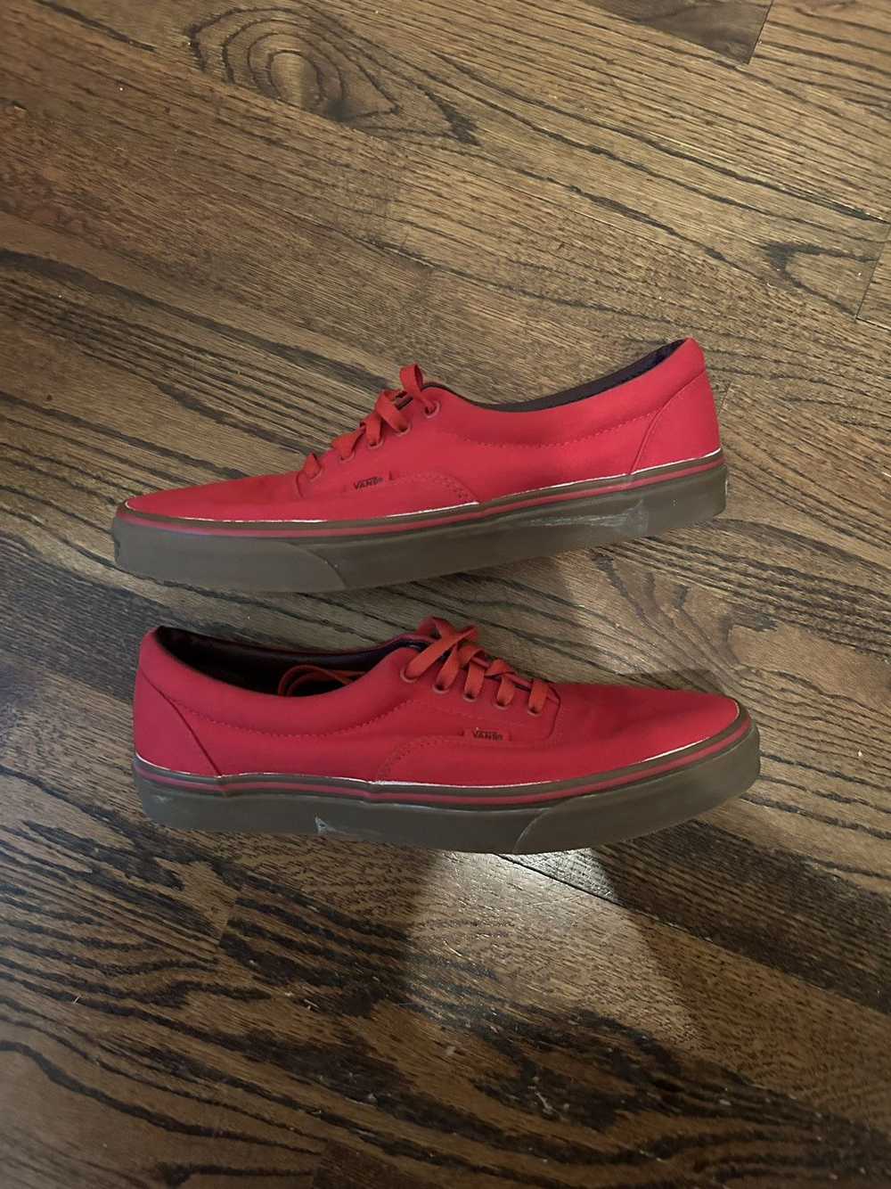 Vans Red Old Skool V Vans low-top sneakers - image 2