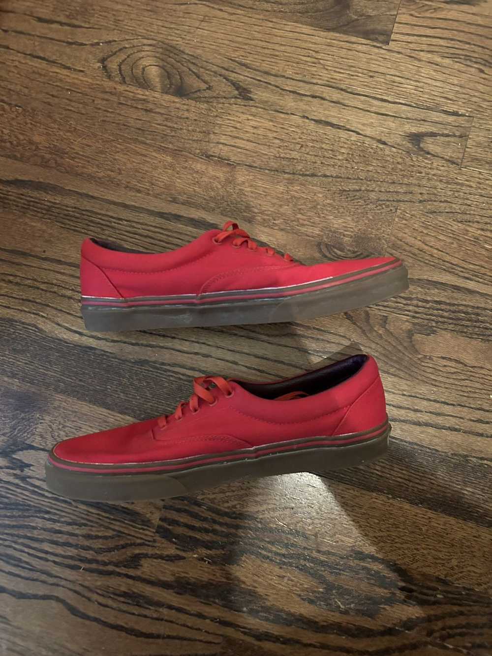 Vans Red Old Skool V Vans low-top sneakers - image 3