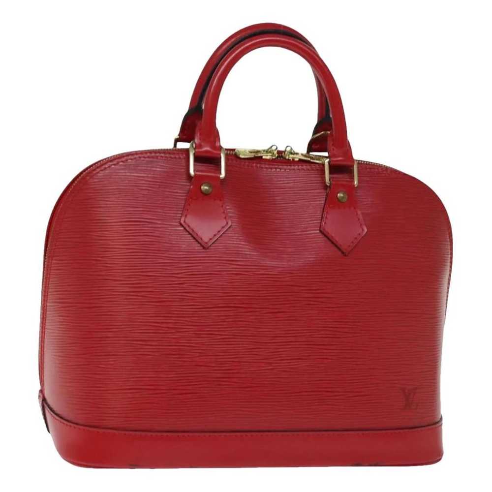 Louis Vuitton Alma leather handbag - image 1