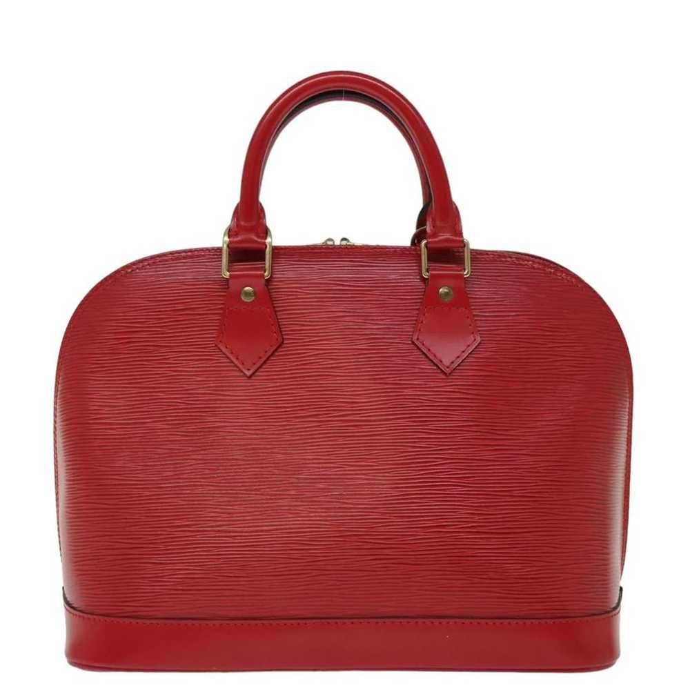 Louis Vuitton Alma leather handbag - image 2