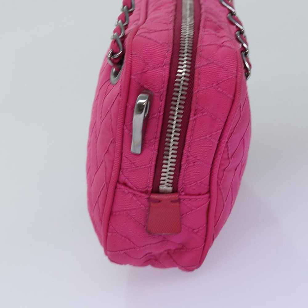 Prada Tessuto Pink Synthetic Handbag (Pre-Owned) - image 10