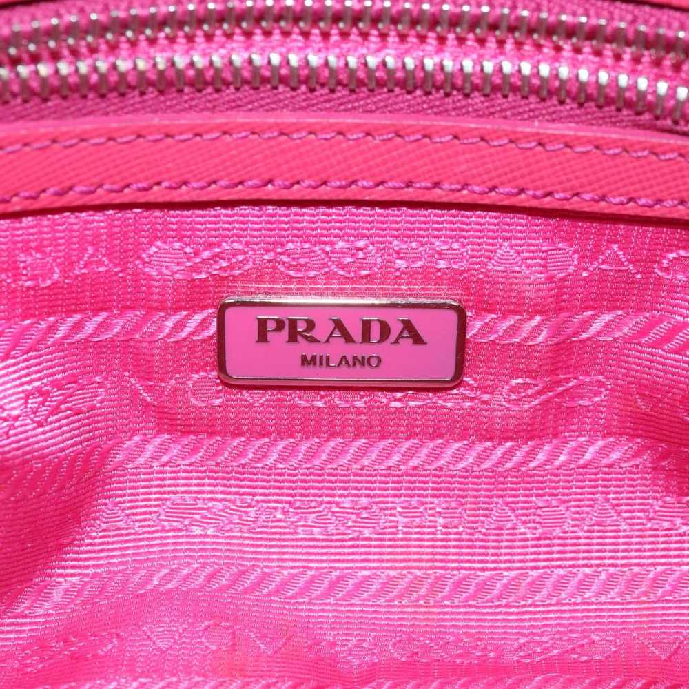 Prada Tessuto Pink Synthetic Handbag (Pre-Owned) - image 8