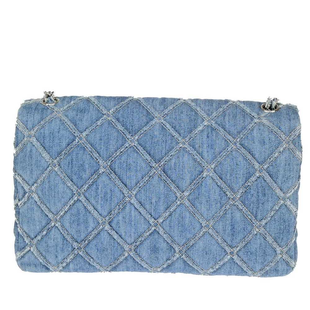 Chanel Timeless Blue Denim - Jeans Shoulder Bag (… - image 2