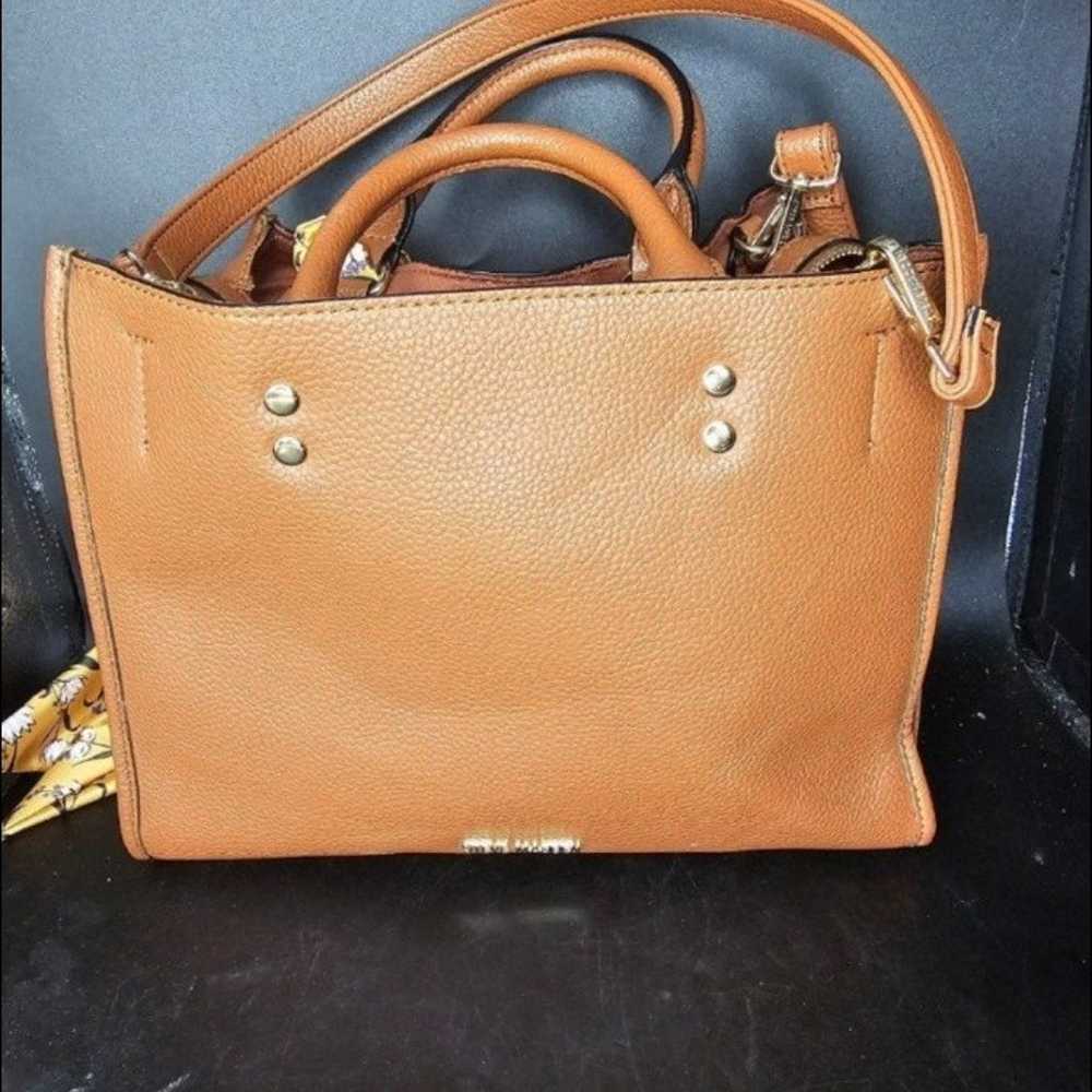 Vintage Steve Madden pumpkin colored genuine leat… - image 1