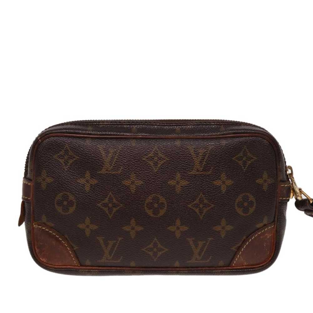 Louis Vuitton Marly Dragonne cloth clutch bag - image 2