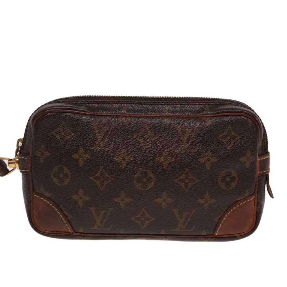 Louis Vuitton Marly Dragonne cloth clutch bag - image 8