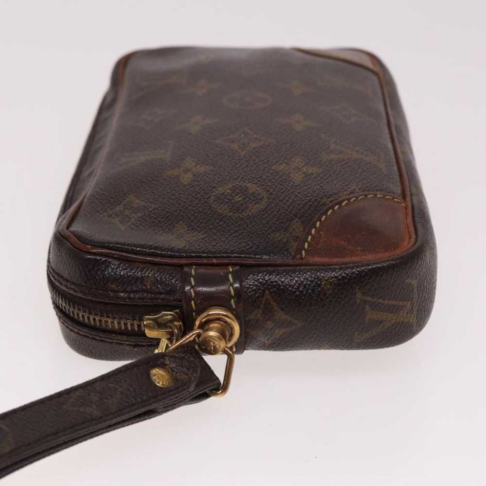 Louis Vuitton Marly Dragonne cloth clutch bag - image 9