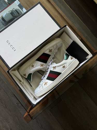 Gucci Gucci - Ace Low Top Sneaker (Embroidered Be… - image 1