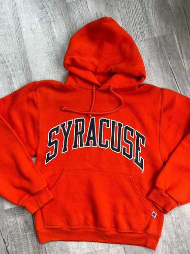 Vintage Orange Syracuse University Hoodie