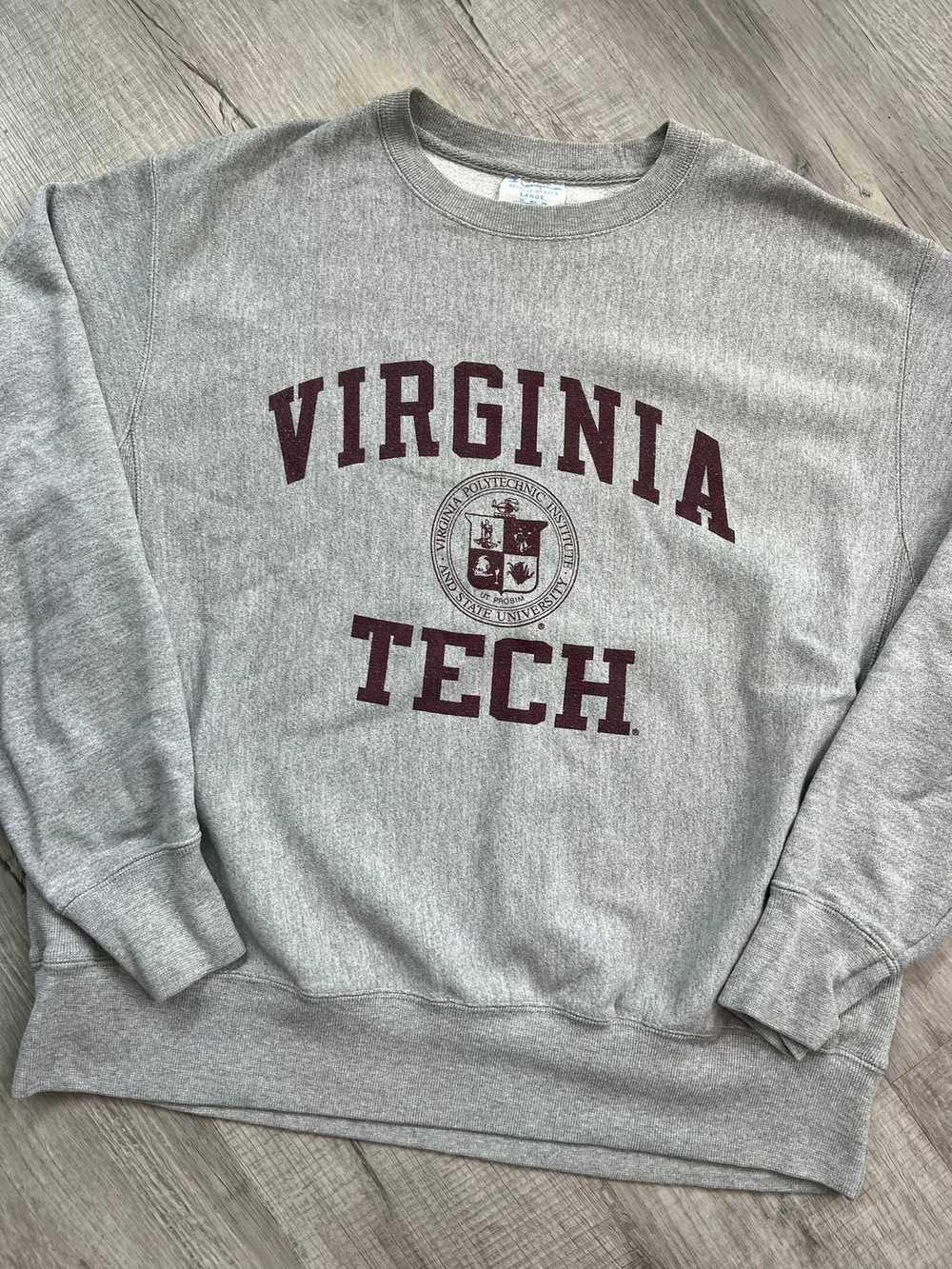 Vintage Virginia Tech Crewneck - image 3