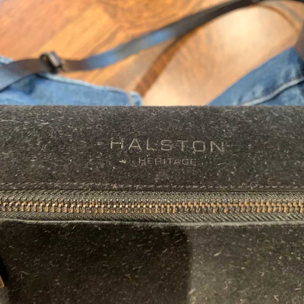 Black vintage Halston crossbody bag - image 10