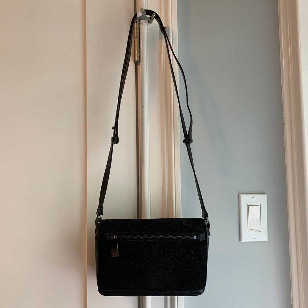 Black vintage Halston crossbody bag - image 11