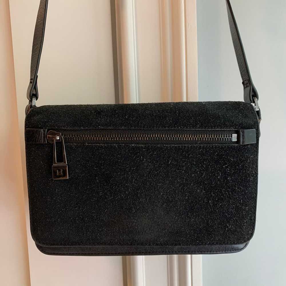 Black vintage Halston crossbody bag - image 9