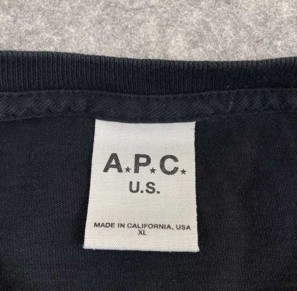 A.P.C. A.P.C. Black T-Shirt - image 2