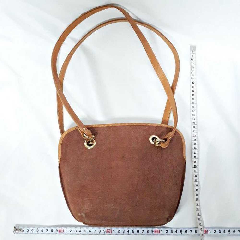 meucci Italian-made leather shoulder bag. - image 12