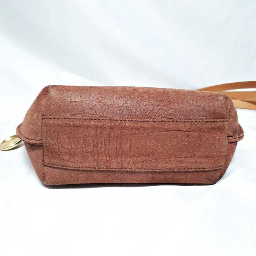 meucci Italian-made leather shoulder bag. - image 7