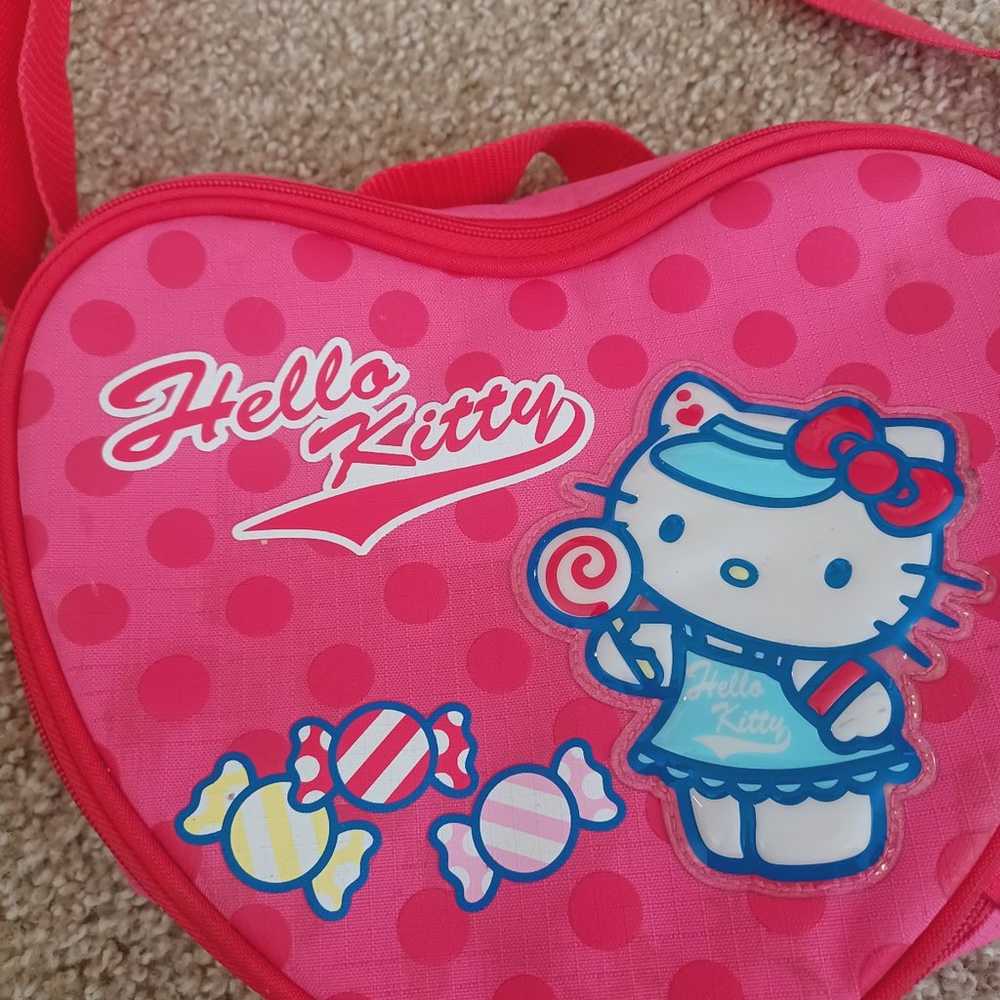 Vintage 2004 Sanrio Hello Kitty Heart Thermo bag … - image 5