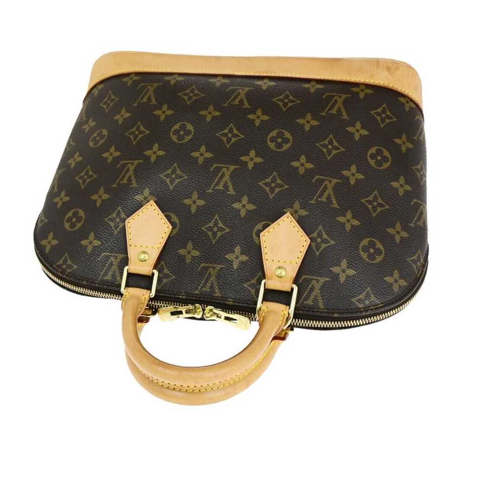 Louis Vuitton Alma cloth handbag - image 4