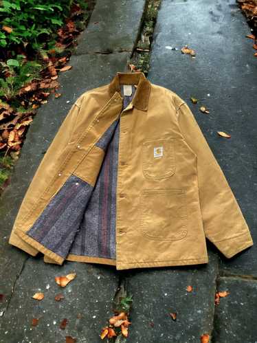 Carhartt × Vintage 80s Vintage Carhartt Blanked L… - image 1