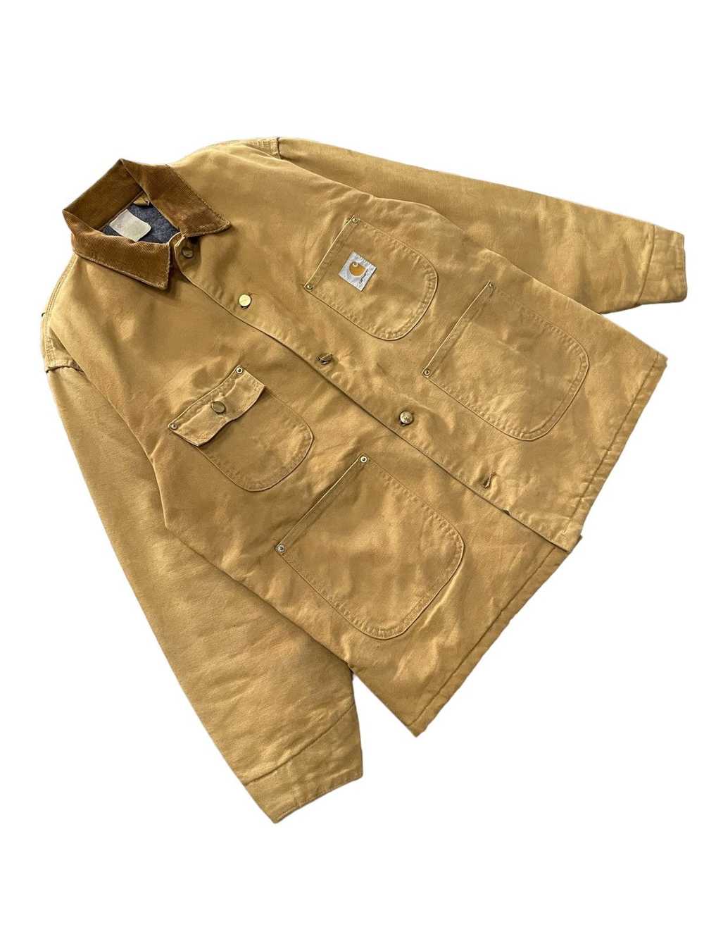 Carhartt × Vintage 80s Vintage Carhartt Blanked L… - image 7