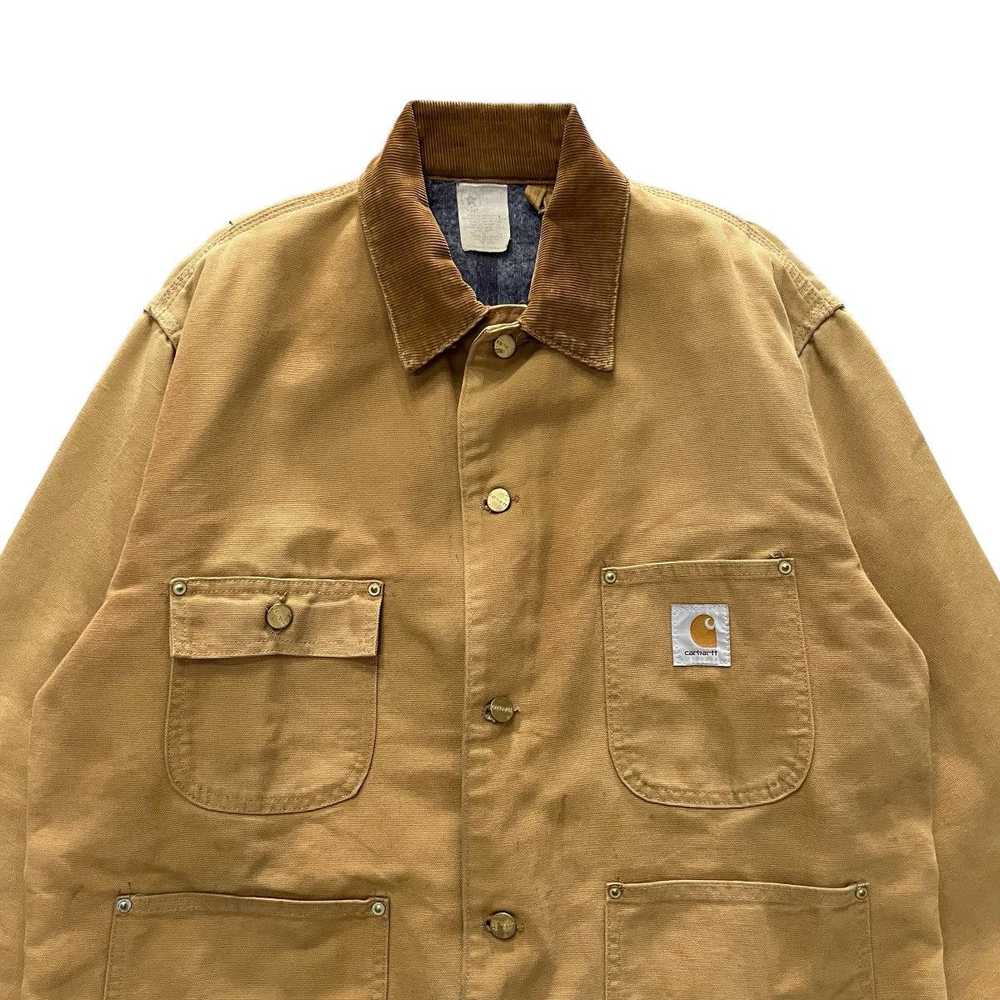 Carhartt × Vintage 80s Vintage Carhartt Blanked L… - image 8