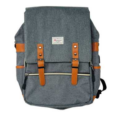 Modoker Vintage Look Laptop Bag BAckpack Grey