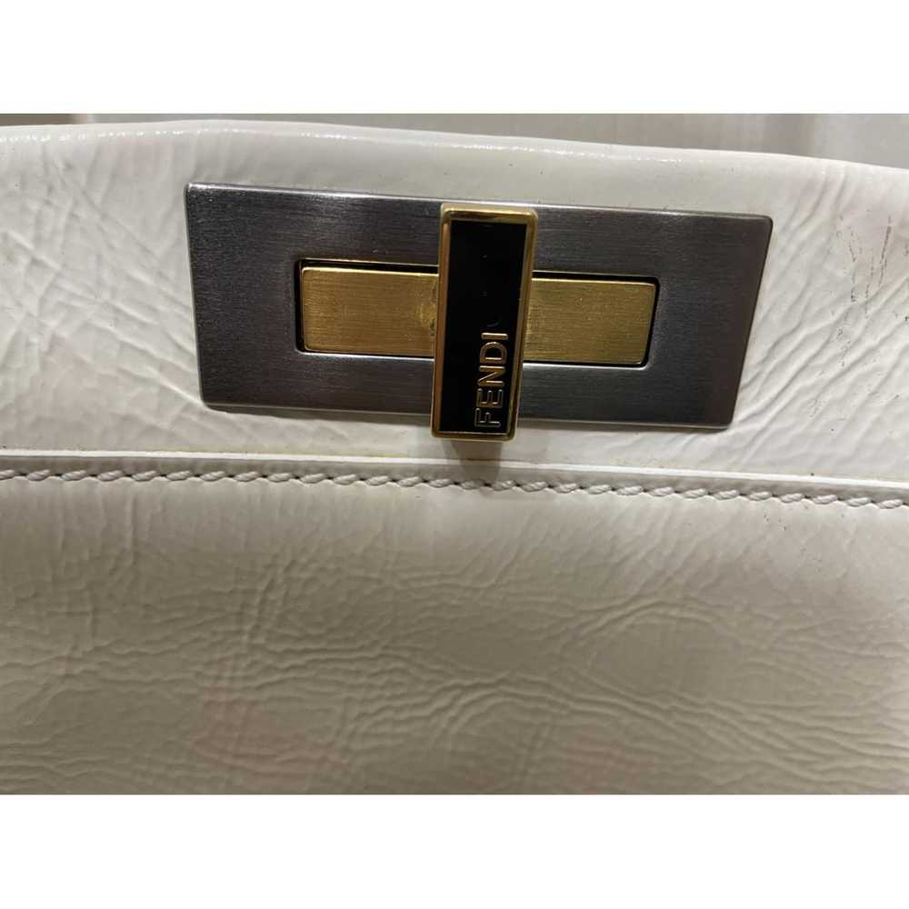 Fendi Peekaboo patent leather tote - image 10