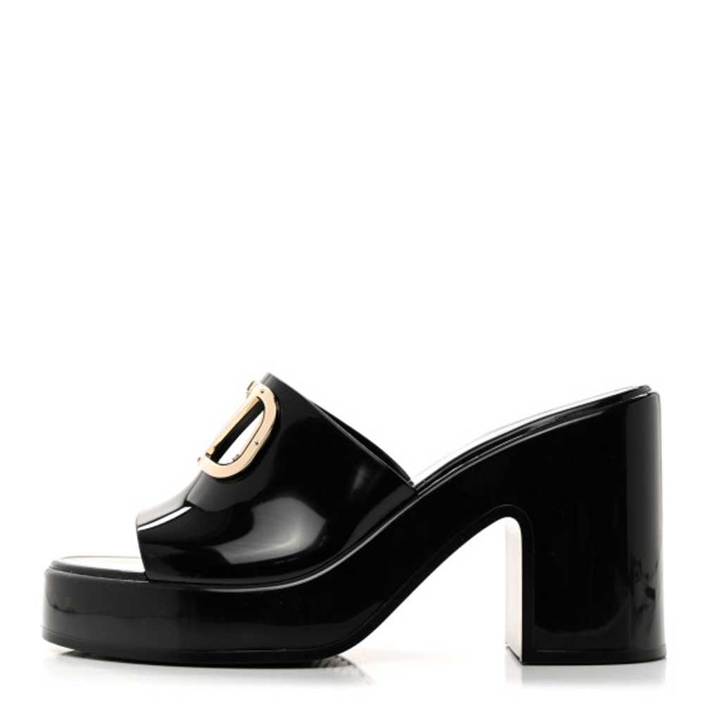 VALENTINO GARAVANI Rubber VLogo PM Platform Slide… - image 1