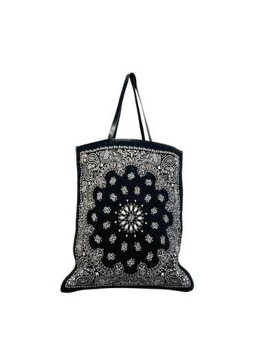 SAINT LAURENT/Tote Bag/OS/Paisley/BLK/Bandana Tote