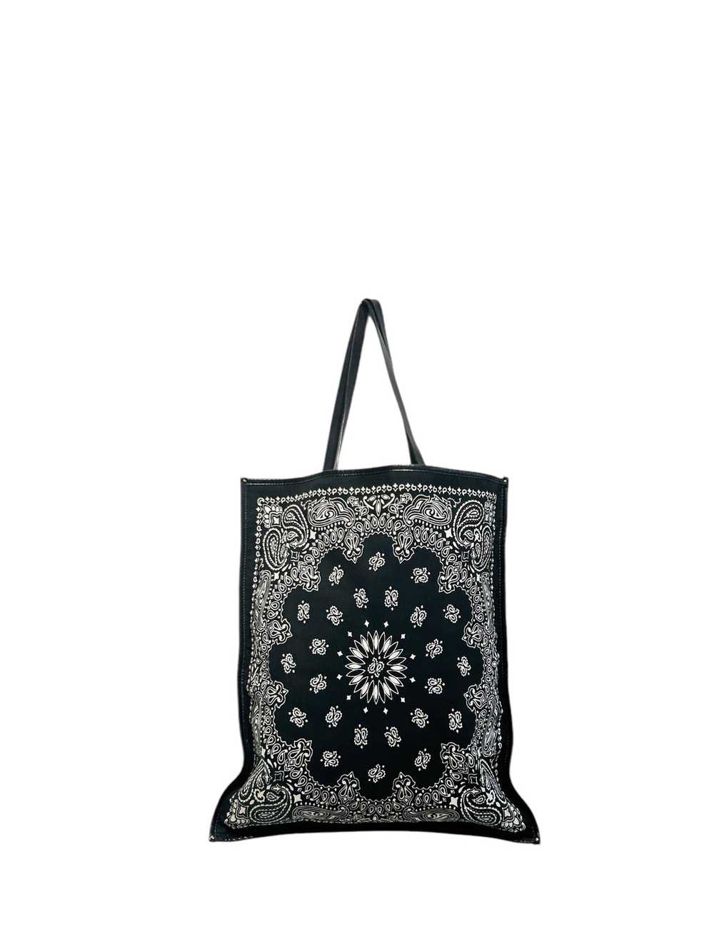 SAINT LAURENT/Tote Bag/OS/Paisley/BLK/Bandana Tote - image 2