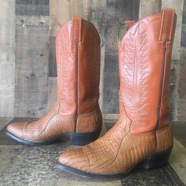 Other Cowtown Vintage Sharkskin Cowboy Boots Mens 