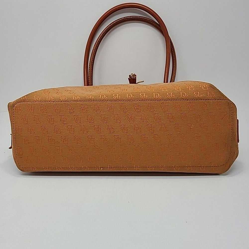 Vintage Dooney & Bourke Tote Women’s Logo Canvas … - image 10