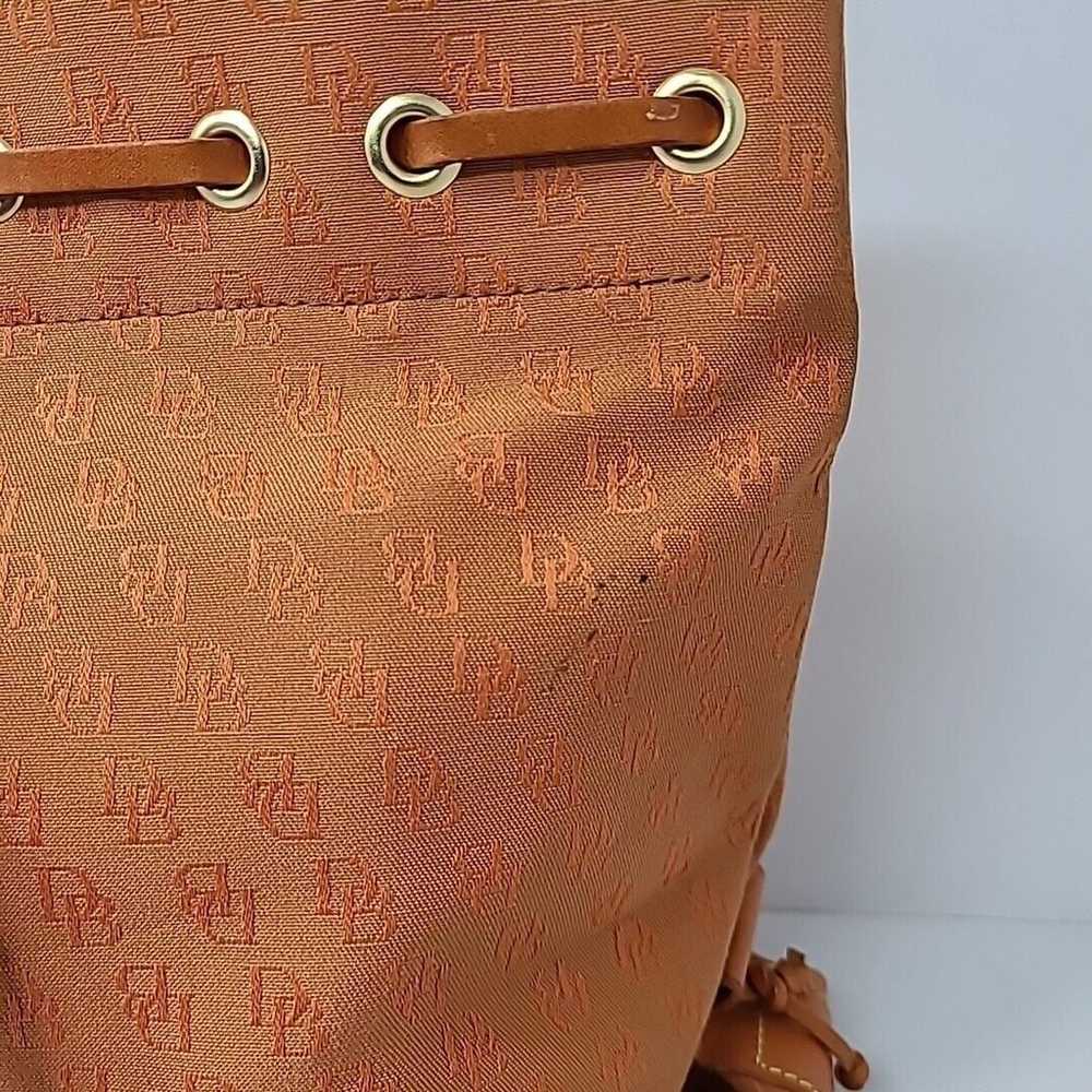 Vintage Dooney & Bourke Tote Women’s Logo Canvas … - image 3