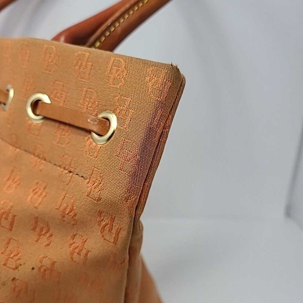 Vintage Dooney & Bourke Tote Women’s Logo Canvas … - image 4