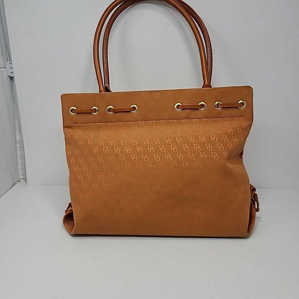 Vintage Dooney & Bourke Tote Women’s Logo Canvas … - image 6