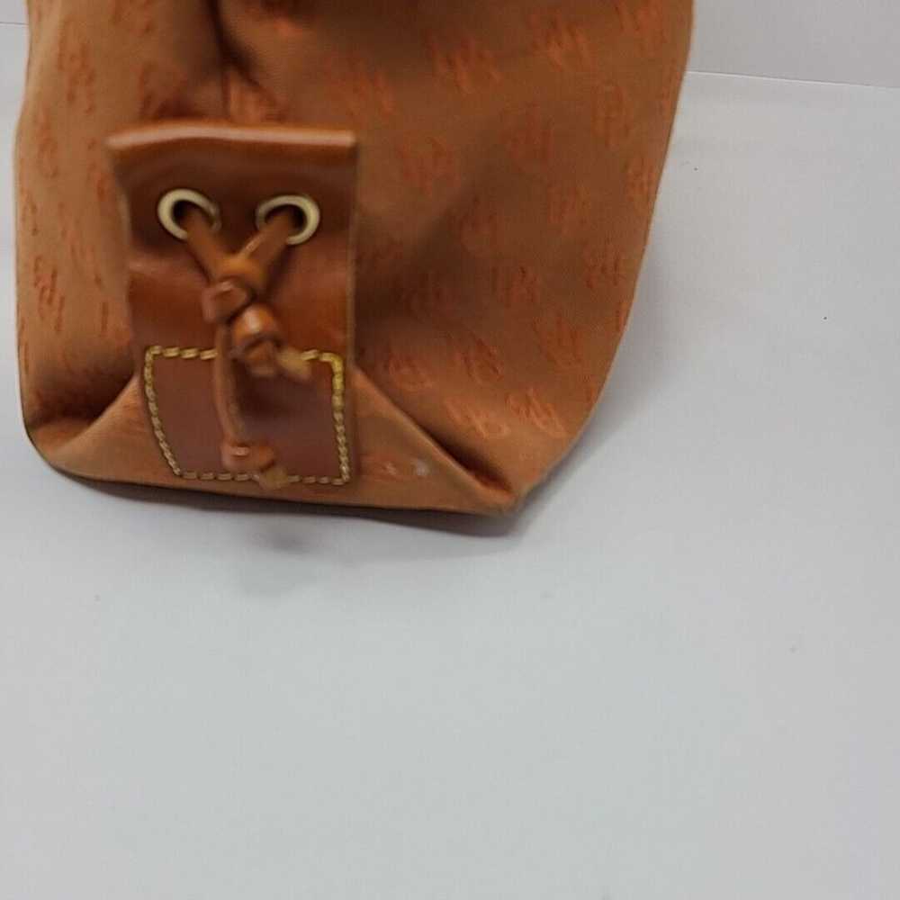 Vintage Dooney & Bourke Tote Women’s Logo Canvas … - image 9