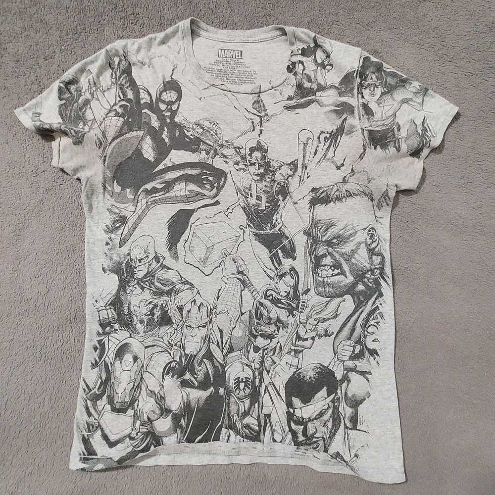 Marvel Comics Marvel Shirt Mens Small Avengers Th… - image 1