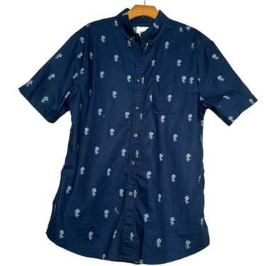 Katin Katin Floral Short Sleeve Button Down Shirt 