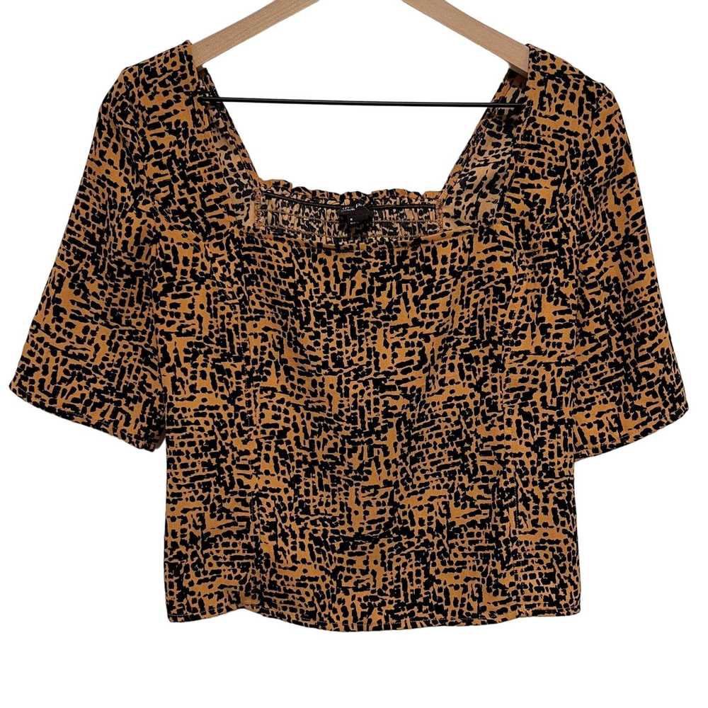 Free Press Free Press Cheetah Print Cropped Squar… - image 2